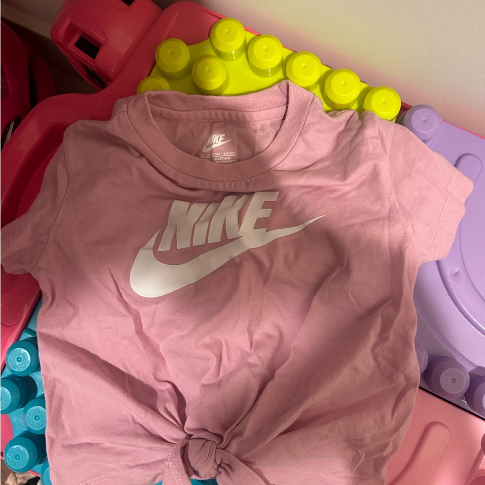 Nike Kids Light Pink Short Sleeve Tee